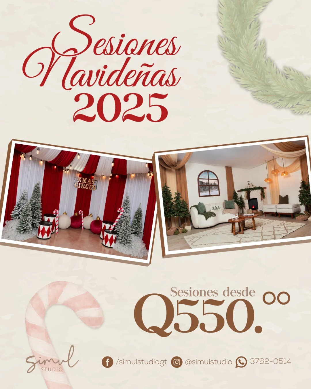 Pieza de precios con los dos sets navidenos de 2025