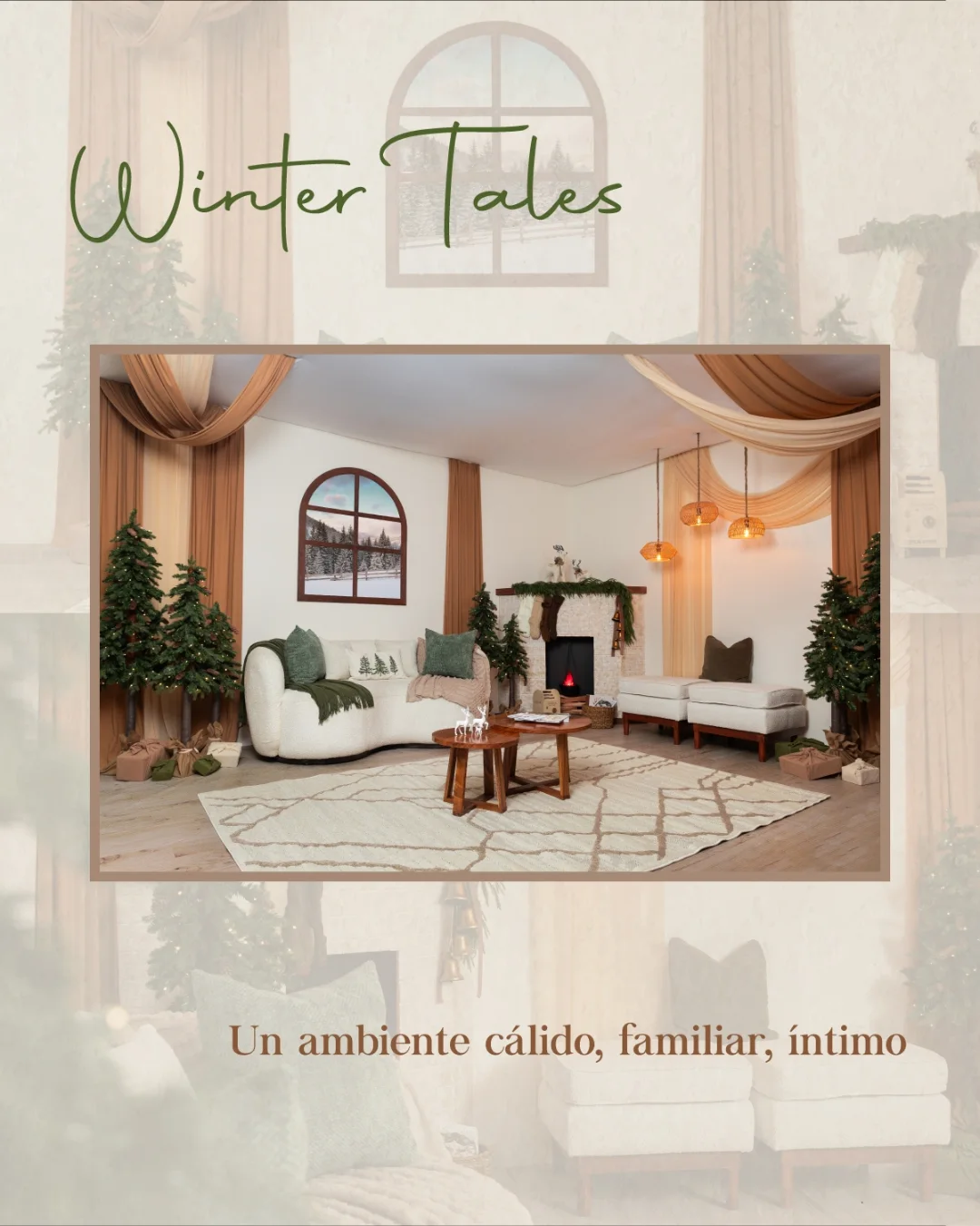 Vista general del set Winter Tales